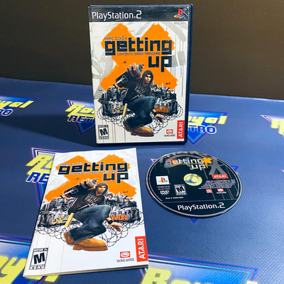 Marc Ecko's Getting Up: Contents Under Pressure (Sony PlayStation 2, 2006) CIB