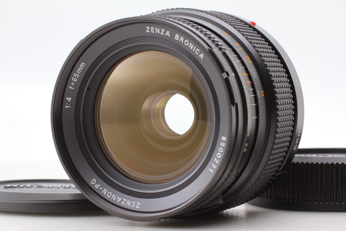 【ほぼ未使用】ZENZA BRONICA ZENZANON-PG 65mm F4 Almost Unused ] Zenza Bronica Zenzanon PG 65mm f4 Lens GS-1 From