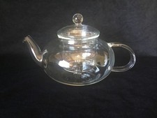 Primula Daisy Clear Glass Teapot w/Infuser 40...