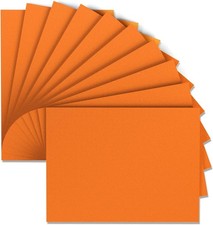 Orange Foam Sheets 9x12 Inch 2mm for Crafts, Scrapbooking, DIY 10 Sheets 