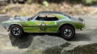 Vintage Hotwheel Redline Alt Green 1976 Super Chrome Heavy Chevy!