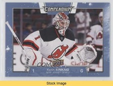 2017-18 Upper Deck Compendium Blue Keith Kinkaid #457 READ a3z