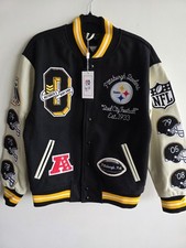 OVO x NFL Pittsburgh Steelers Varsity Jacket M 100% Authentic October's Very Own