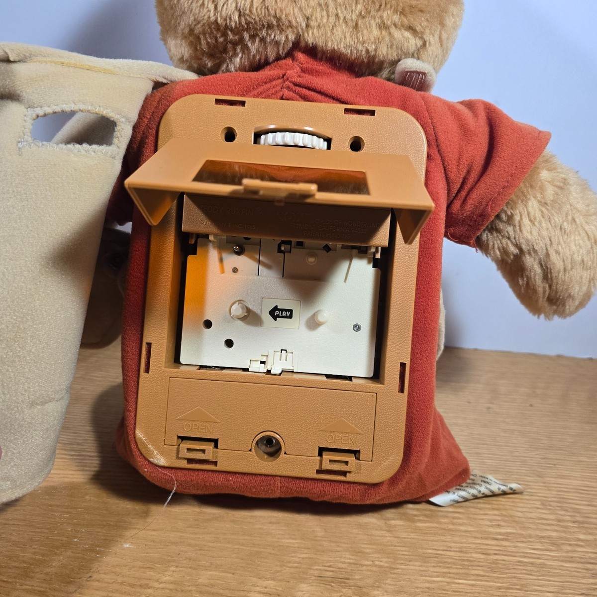 2 Vintage 1985 Teddy Ruxpin Original Worlds of Wonder UNTESTED | eBay