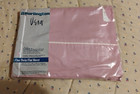 Vintage VERA Twin Flat Sheet by Burlington 1980s Mauve in color NIB — photo 1