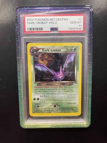 Dark Crobat (Unlimited) graded PSA 10 for sale on eBay