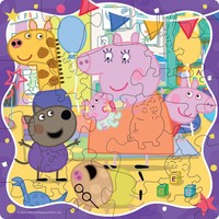 Ravensburger Wooden Kids Puzzle 12004082 - Peppa Pig Freundschaftsparty - 22 Tei