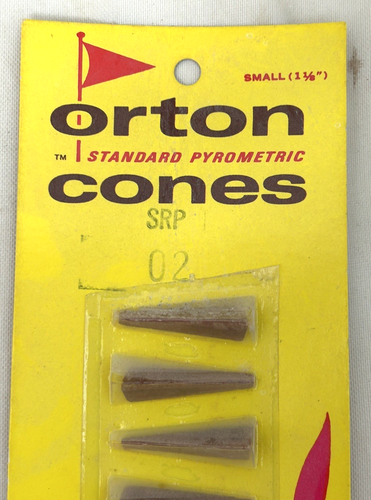 10 Vintage Orton Pyrometric Cones Standard Cones 1.2” Made in USA New Old Stock - Picture 5 of 6