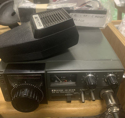 Icom IC-245 Includes Midland International Mic PLUS Bracket