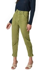 Joie Womens Mirenda High-Rise Straight-Leg Pants 2 Chive - NWT 228