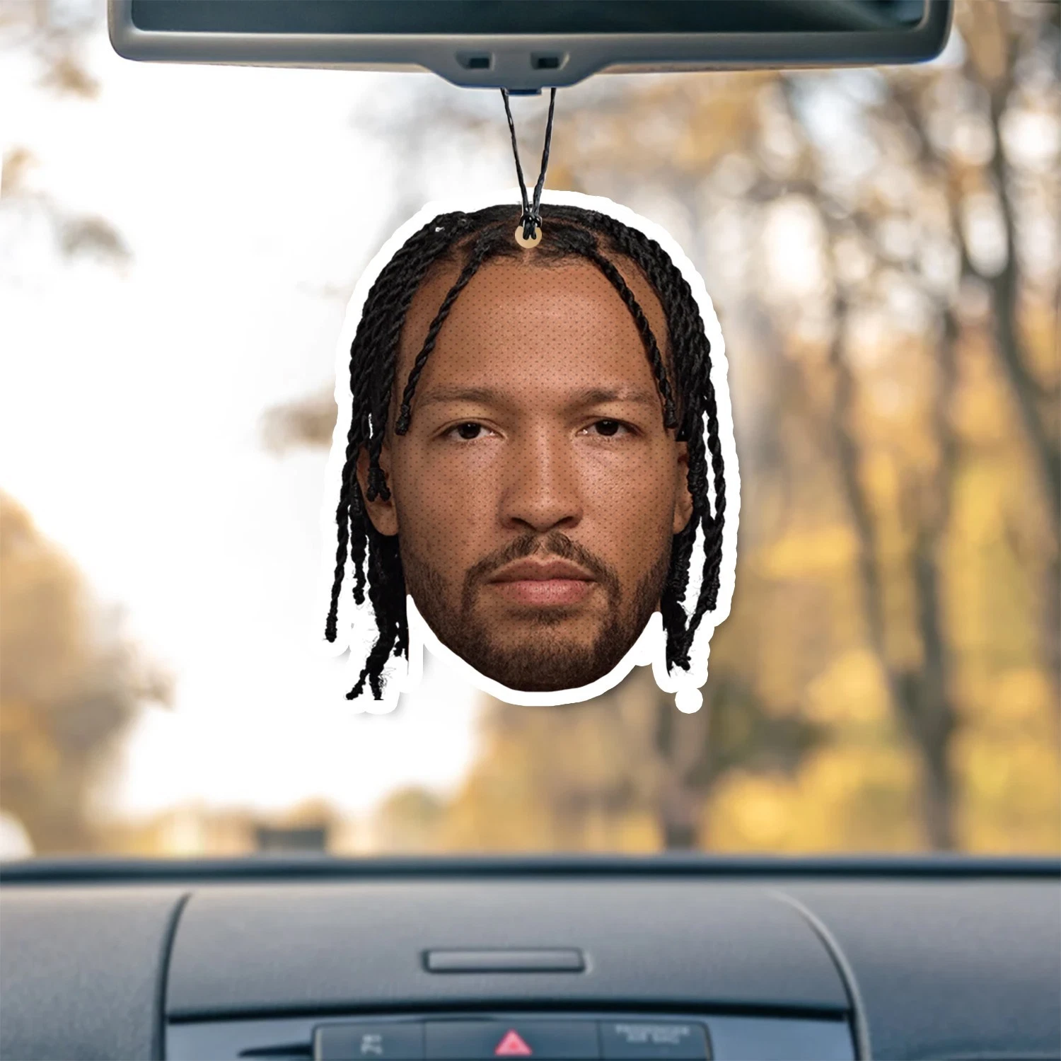 Jalen Brunson Unscented Hanging Car Air Freshener Freshie
