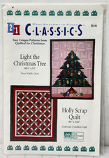 Light the Christmas Tree  Holly Scrap Quilt Pattern That Patchwork Place P123