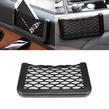 Car Seat Side Storage Net Pocket Elastic Mesh Phone Holder Organizer Black Car Seat Side Storage Net Pocket Elastic Mesh Phone Holder Organizer Black
