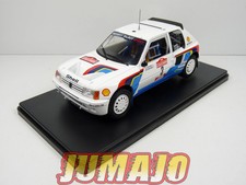 RVQ16 Voiture Rallye 1/24 SALVAT Models : PEUGEOT 205 T16 1984 #3 Vatanen