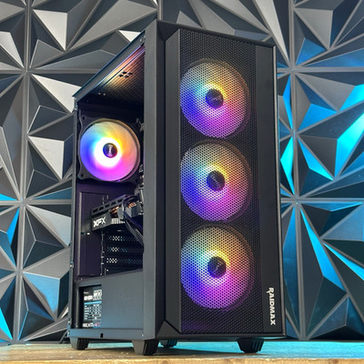 Custom Build ARGB Desktop i7 PC 32GB RAM 2TB SSD RTX 5060 Win11 GAMING READY