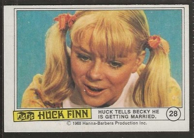 A&BC - HUCK FINN (HANNA BARBERA VERSION) 1968 - #28 - QUALITÄTSKARTE!!