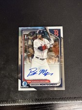 2024 Bowman Draft Braden Montgomery Chrome Auto 1st Prospect #CPA-BM Red Sox
