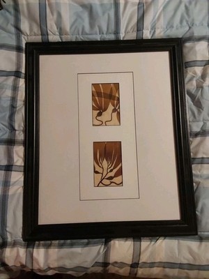 Original Seaweed Kelp Botanical Art  By Coastal Prezence Canadian Framed 