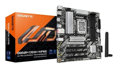 GIGABYTE B860M DS3H WIFI6E Mainboard LGA1851 DDR5 PCIe5 2.5GbE LAN WiFi6E