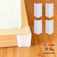 Self Adhesive Baseboard Corner Blocks, Thickened Rubber Corners Protectors