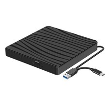 External DVD Drive USB C SuperDrive for Apple, Slot-in CD Drive for Mac, Port...