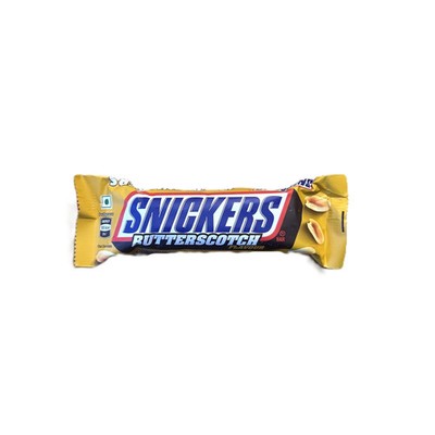 Snickers Butterscotch Chocolate Bar   Peanut Caramel International Candy Bar