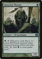 MTG Magic the Gathering Llanowar Mentor (131/180) Future Sight MP