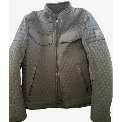 NWT Triumph x Barbour International Quilted Motorcycle Jacket