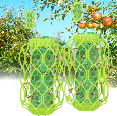 #ad #ad 2 Pack Upgraded Wasp Trap Outdoor Hanging Carpenter Bee and Hornet Catcher Reu $30.94