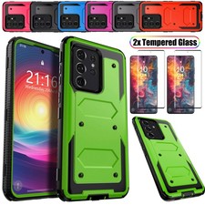 For Samsung Galaxy S25 S24 S23 S21 S20 S10 S9 Phone Case Cover /Screen Protector