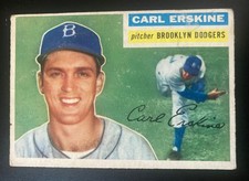 1956 Topps Carl Erskine #233