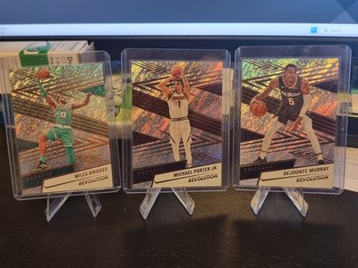 2024 Panini Revolution  NBA LOT - 3 pc  - Murray #93 Porter Jr #15 Bridges #57