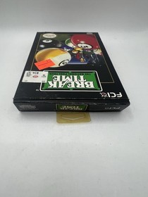 BREAK TIME: THE NATIONAL POOL TOUR NINTENDO NES GAME ~ BOX GAME & MANUAL ~