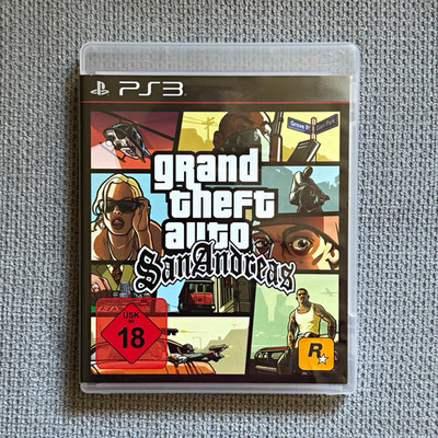 Rockstar Grand Theft Auto: San Andreas   PS3, mit Handbuch