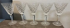 5 Water Goblet Tyrone (Cut) by Waterford Crystal 7"
