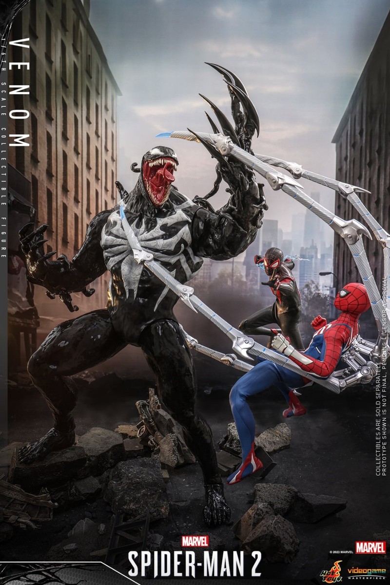 Hot Toys VGM59 Marvel Venom Spider-Man 2 Collectible Figure Pre