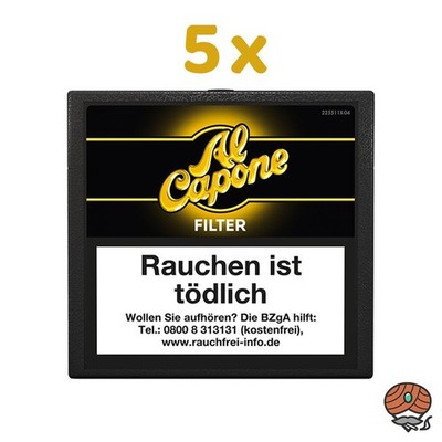 Al Capone Cigarillos / Zigarillos Filter (ehemals Sweets) 5x 10 Stück