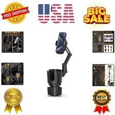 Phone Holders for Your Car, 2 in 1 Universal Cup Holder Expander Adjustable B...