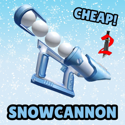  MM2 SNOW CANNON | CHEAPEST ON MARKET | FAST | CHRISTMAS 2025 BATTLEPASS 