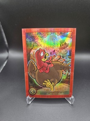 Cardsmiths Currency Holiday Ruby Turkey Card #16/25 Gemstone Refractor