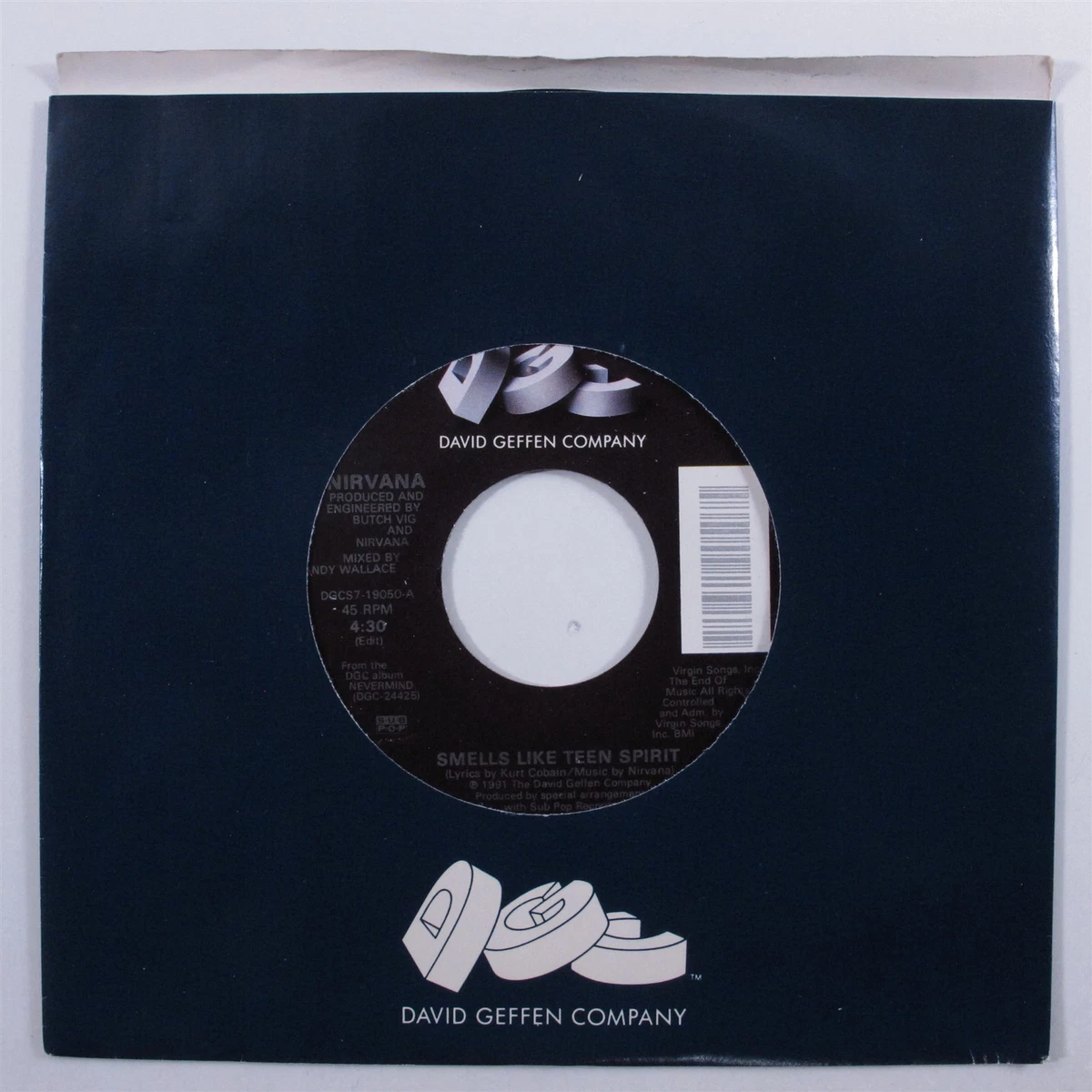 【7インチ】Nirvana /ニルヴァーナ/レコード/ Cobain Nirvana 7