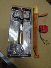 Rapala Fish 'n Fillet Knife & Scale Plus  Sharpener and Sheath - Tan - 7 1/2"