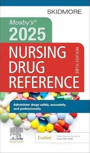 Mosby's 2025 Nursing Drug Reference - Paperback, by Skidmore-Roth RN MSN - Good