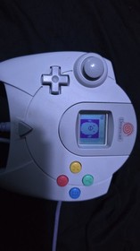 SEGA Dreamcast White NTSC HKT-3020 Console Bundle w/ Controller VMU Modem AV