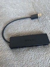 Image of Anker 4-Port USB 3.0 Ultra Slim Data Hub - Black