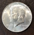 1964 Kennedy Half Dollar, 90% Silver, FREE Shipping.