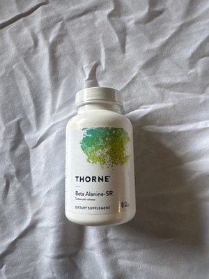 NEW SEALED Thorne Beta Alanine-SR 120 Tablets exp 02/27