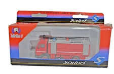 Solido 3114 Mercedes Lance Mousse Toner Gam II Fire Truck 1:50 Diecast Model Box