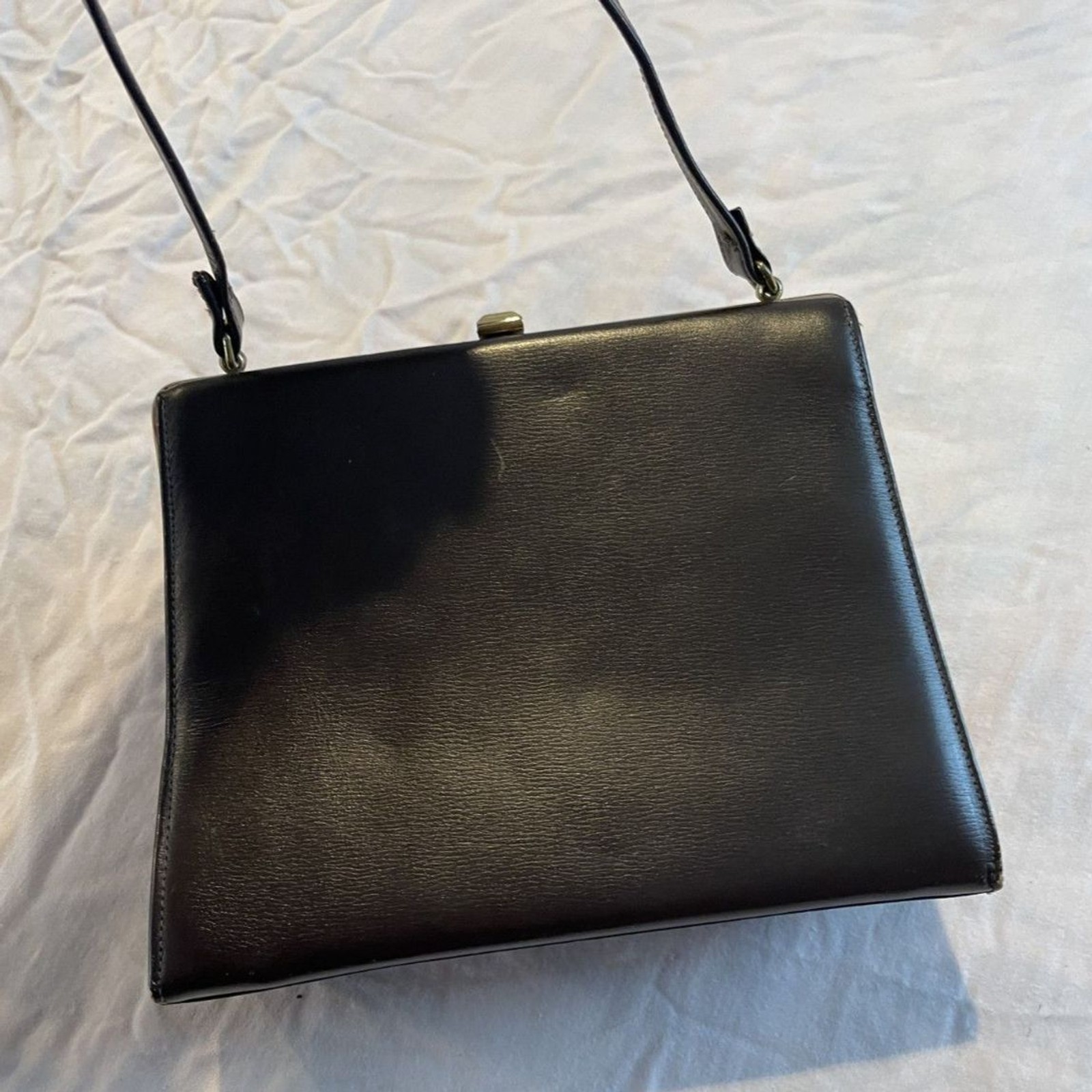 Gorgeous Vintage Patchwork Leather Snakeskin Hand… - image 5