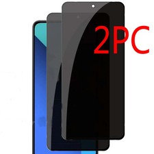 2 Tempered Glass Privacy Anti Spy Screen Protector Film Guard For Redmi Note 13
